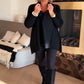 Women's Casual Lapel Long Sleeve Top