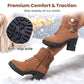 ⏳Limited-time 50% off⏰Women's Thick Warm Chunky Heel Boots👢