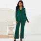 🔥Women's Business Solid Blazer ＆ Pants 2-Piece Set