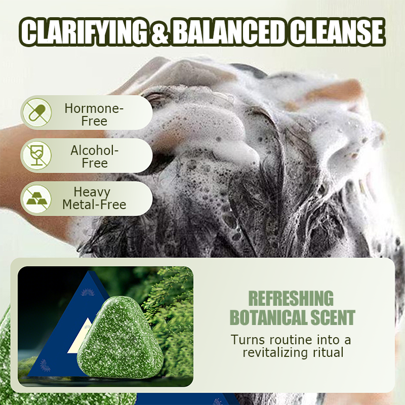 🔥Hot Sale Buy 2 Get 1 Free🔥Natural Shampoo Bar For Strengthening Hair