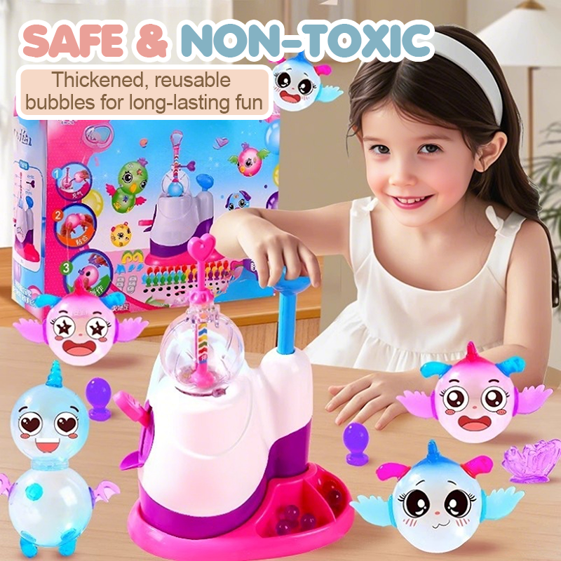 🔥 BLACK FRIDAY SALE:DIY Bubble Kit with Pump for Kids ✨Magical Christmas fun! Create endless bubbles🎄