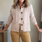 Women's Casual Lapel Solid Color Jacket
