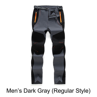 🔥48% off, while stocks last! 🎉 Suitable for men & women 👷‍♂️👷‍♀️Windproof Waterproof Warm Elastic Waist Hiking trousers