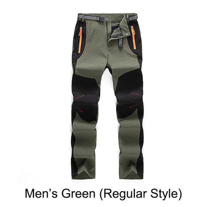 🔥48% off, while stocks last! 🎉 Suitable for men & women 👷‍♂️👷‍♀️Windproof Waterproof Warm Elastic Waist Hiking trousers