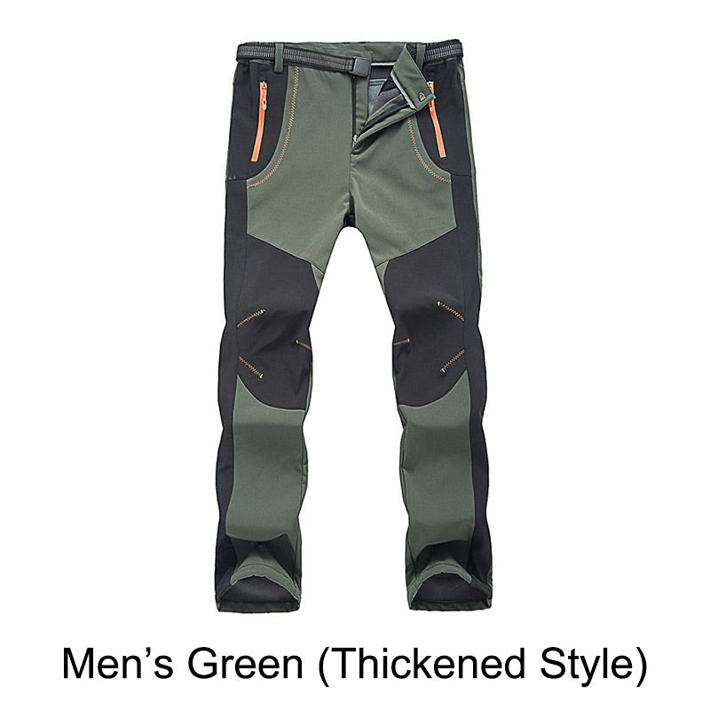 🔥48% off, while stocks last! 🎉 Suitable for men & women 👷‍♂️👷‍♀️Windproof Waterproof Warm Elastic Waist Hiking trousers