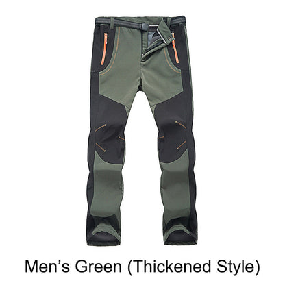🔥48% off, while stocks last! 🎉 Suitable for men & women 👷‍♂️👷‍♀️Windproof Waterproof Warm Elastic Waist Hiking trousers