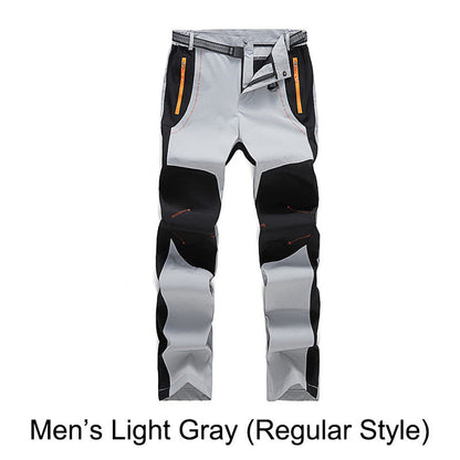 🔥48% off, while stocks last! 🎉 Suitable for men & women 👷‍♂️👷‍♀️Windproof Waterproof Warm Elastic Waist Hiking trousers
