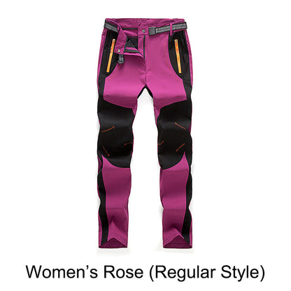 🔥48% off, while stocks last! 🎉 Suitable for men & women 👷‍♂️👷‍♀️Windproof Waterproof Warm Elastic Waist Hiking trousers