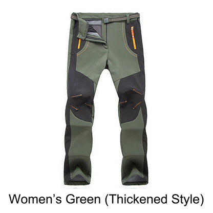 🔥48% off, while stocks last! 🎉 Suitable for men & women 👷‍♂️👷‍♀️Windproof Waterproof Warm Elastic Waist Hiking trousers