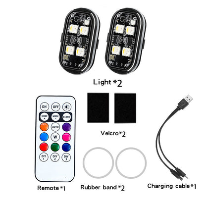 📢📢50% OFF !!⏰⏰Portable Car LED Warning Light with Remote