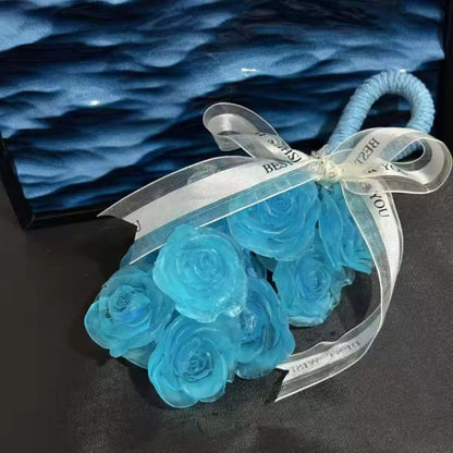 Handmade Crystal Rose Scented Soap 🌹