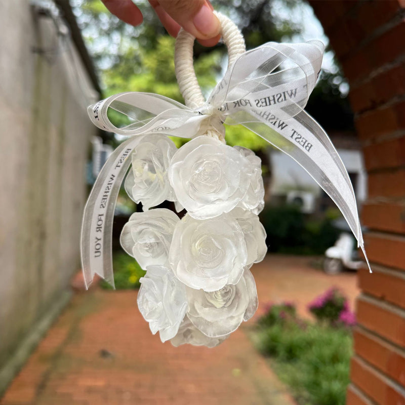 Handmade Crystal Rose Scented Soap 🌹