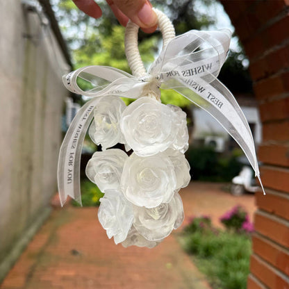 Handmade Crystal Rose Scented Soap 🌹