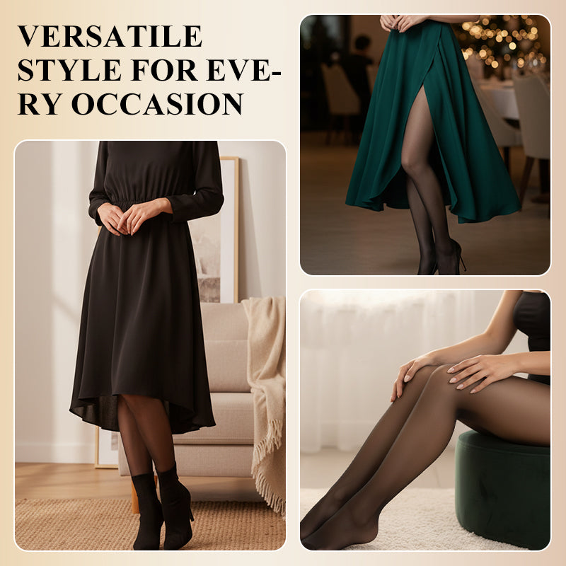 ❄️Hot sale 50% off!!⚡Over 50,000 sold!❄️Fleece leggings with a seam for a beautiful silhouette✨✨Stay warm. Look good. 💕