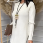 🎄Christmas Sale 50% OFF🌟Women’s Irregular Sweater & Pleated Tank Midi Dress 2-Piece Set