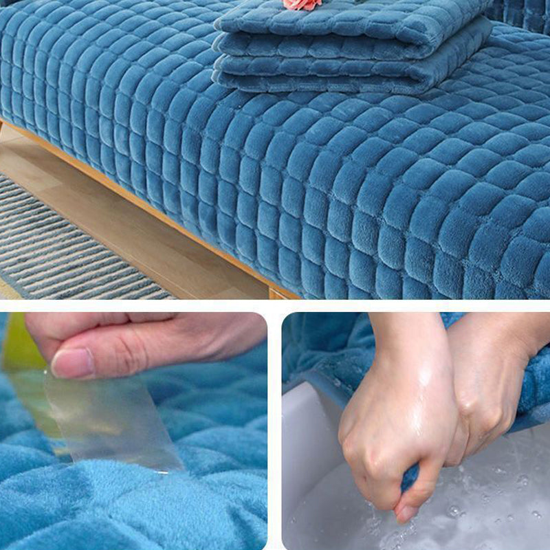 Non-Slip, Extra-Thick Suede Sofa Cover 🛋️