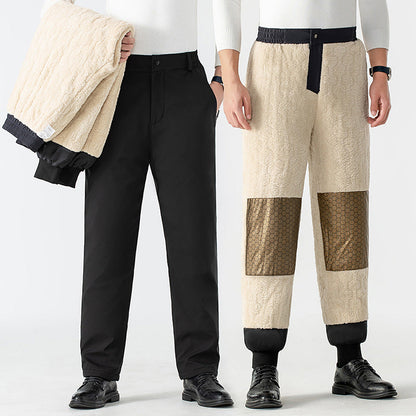⏳Time-Limited Special⏰Men’s Cozy Thermal Pants With Graphene Knee Pads