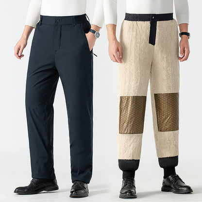 ⏳Time-Limited Special⏰Men’s Cozy Thermal Pants With Graphene Knee Pads