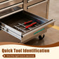 Custom Premium Magnetic Toolbox Labels for Tool Organization - 23 Pack of High Quality 3D Printed Personalized Magnets