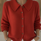 🎄Christmas Sale 49% OFF💖Cozy Ribbed Lapel Knit Cardigan🧥