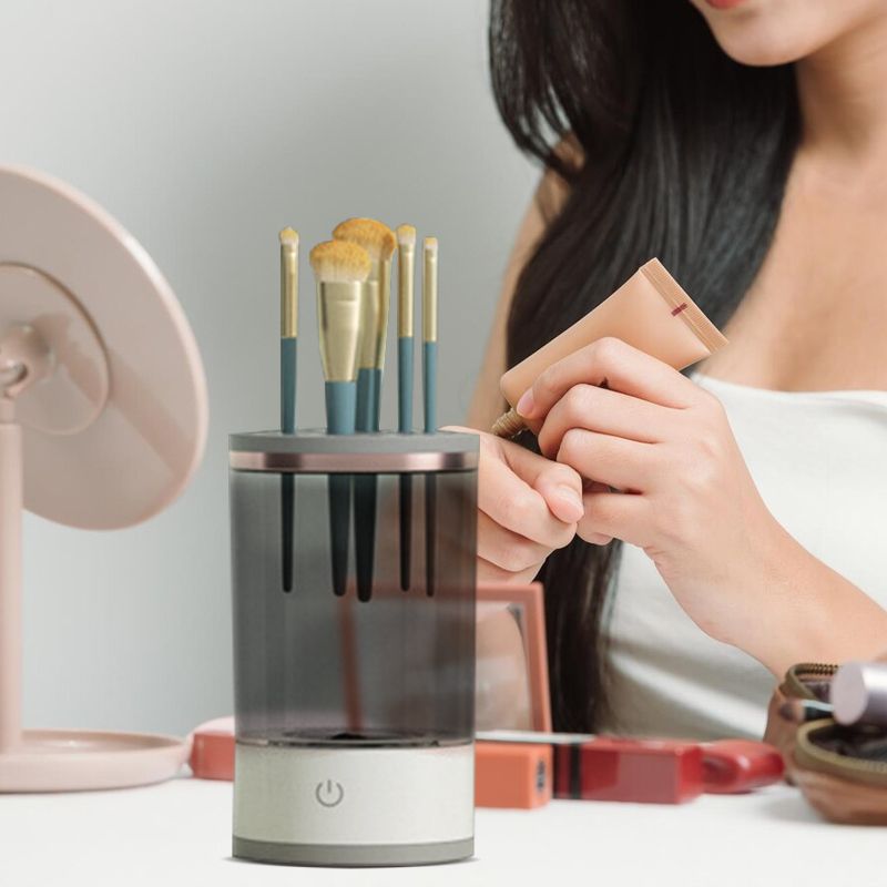 🖤 Great Gift! Electric Makeup Brush Cleaner