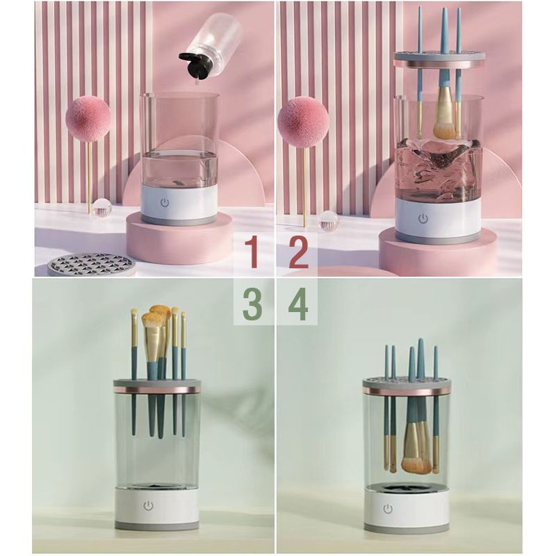🖤 Great Gift! Electric Makeup Brush Cleaner