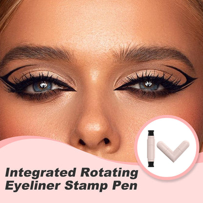💞LAST DAY-BUY 1 GET 2 FREE💞Rotating Eyeliner Stamp Pen（3PCS）