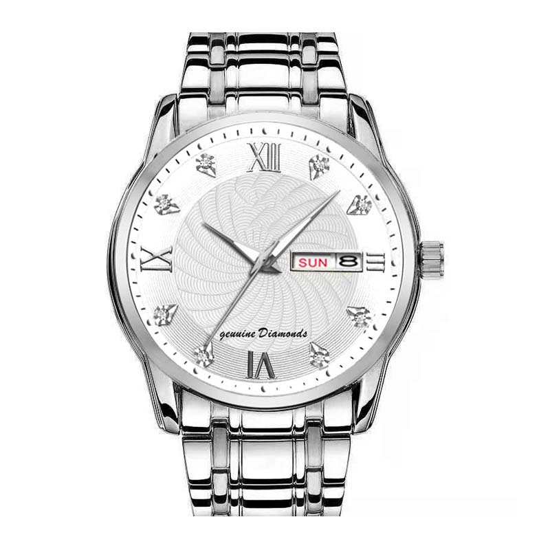 🔥Men's Two-Tone Waterproof Luminous Watch