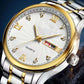 🔥Men's Two-Tone Waterproof Luminous Watch