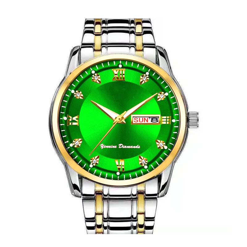 🔥Men's Two-Tone Waterproof Luminous Watch