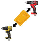 5Packs Tool Holders for DeWalt 14.4V/18V/20V & Milwaukee M1818V lithium batteries tool mounting base electric drill