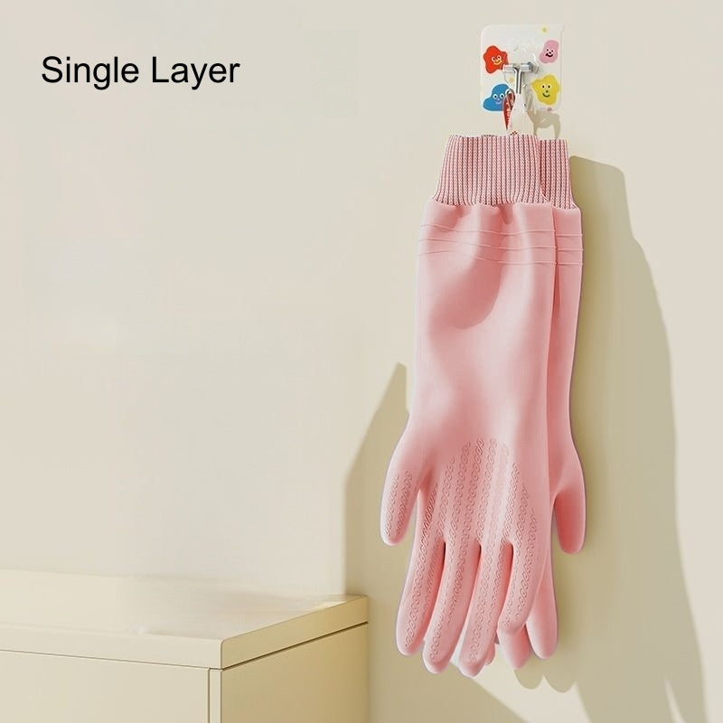 💦Waterproof Household Anti-Slip Cleaning Gloves
