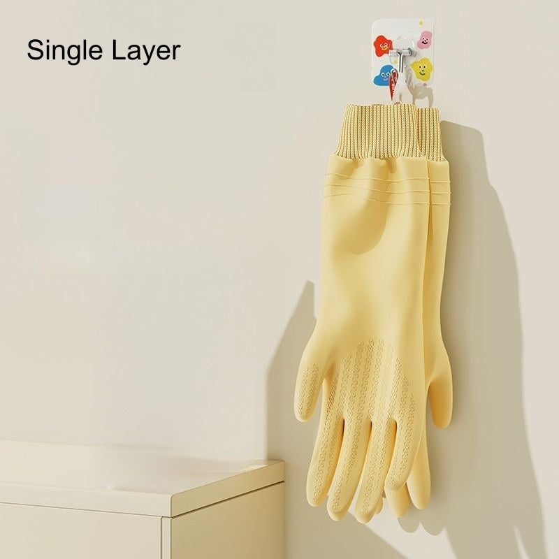 💦Waterproof Household Anti-Slip Cleaning Gloves