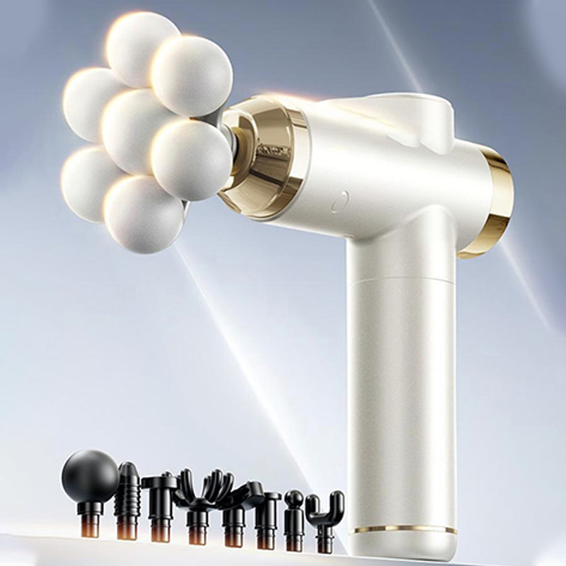 💆‍♂️ 60% OFF NOW! 🔥 Smart Deep Tissue Massage Gun - Multi-Head & Quiet, Perfect for Muscle Recovery and Relaxation ✨