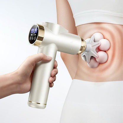 💆‍♂️ 60% OFF NOW! 🔥 Smart Deep Tissue Massage Gun - Multi-Head & Quiet, Perfect for Muscle Recovery and Relaxation ✨