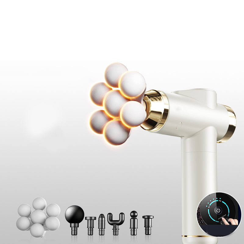 💆‍♂️ 60% OFF NOW! 🔥 Smart Deep Tissue Massage Gun - Multi-Head & Quiet, Perfect for Muscle Recovery and Relaxation ✨