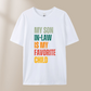 Casual Short-Sleeve Slogan T-Shirt