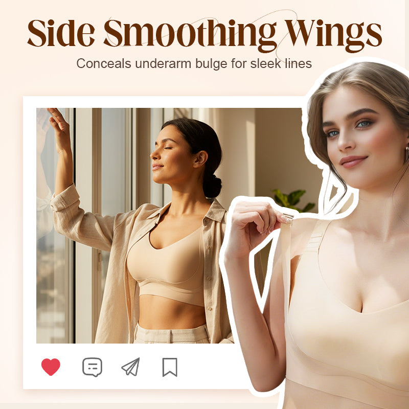 👙Anti-Sag Full Coverage Wireless Support Bra - Lifts & Shapes