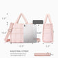 Waterproof Lightweight Quilted Tote Bag for Women