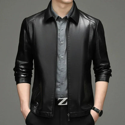 🔥HOT SALE🔥Men's Casual PU Leather Jacket