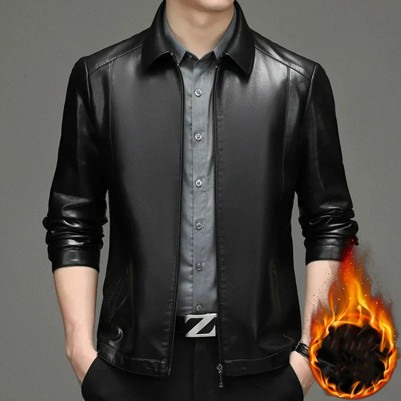 🔥HOT SALE🔥Men's Casual PU Leather Jacket