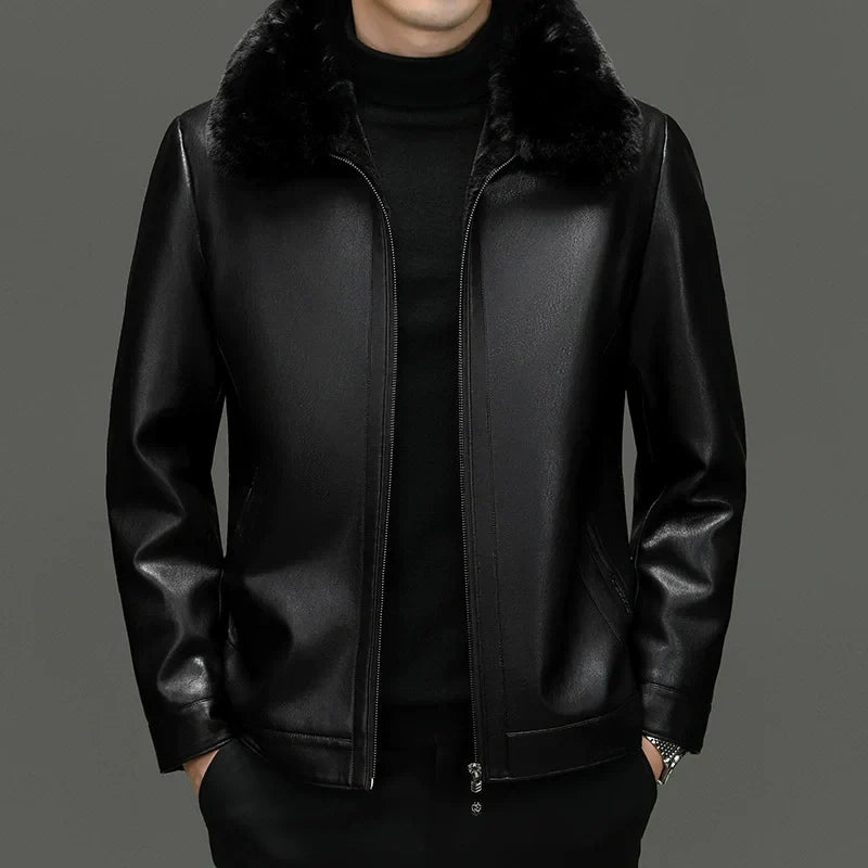🔥HOT SALE🔥Men's Casual PU Leather Jacket