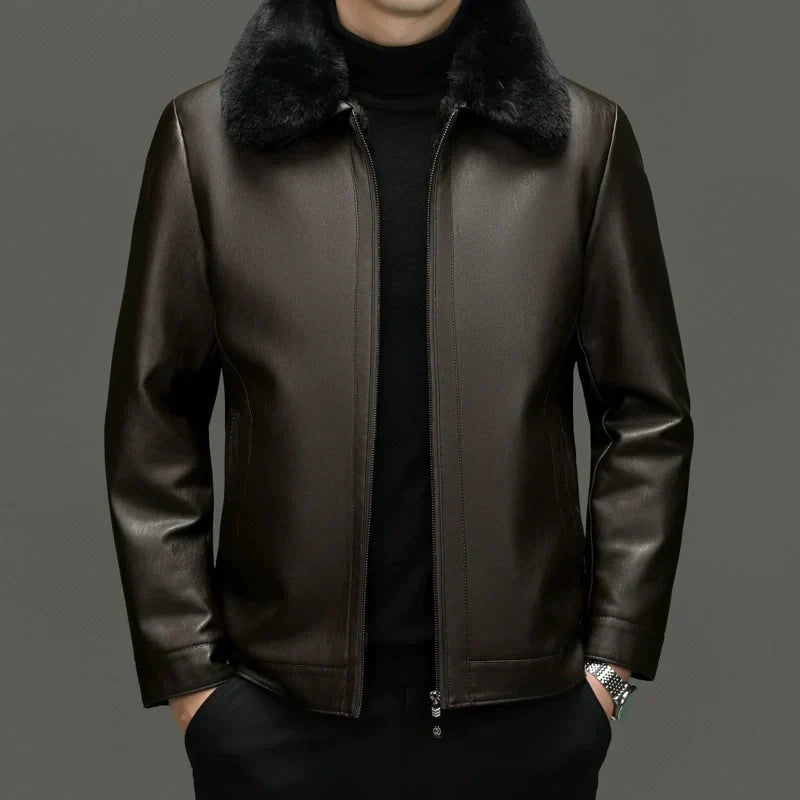 🔥HOT SALE🔥Men's Casual PU Leather Jacket