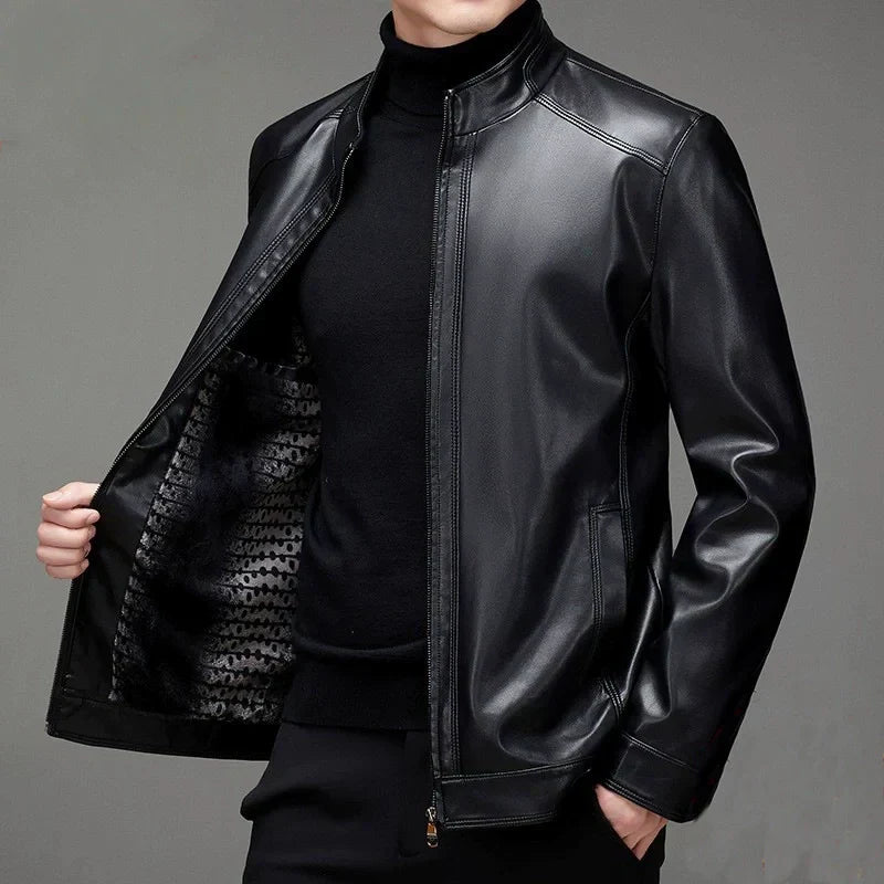 🔥HOT SALE🔥Men's Casual PU Leather Jacket