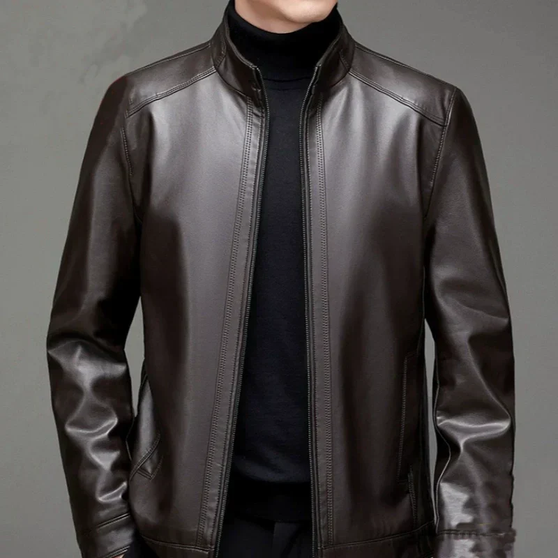 🔥HOT SALE🔥Men's Casual PU Leather Jacket