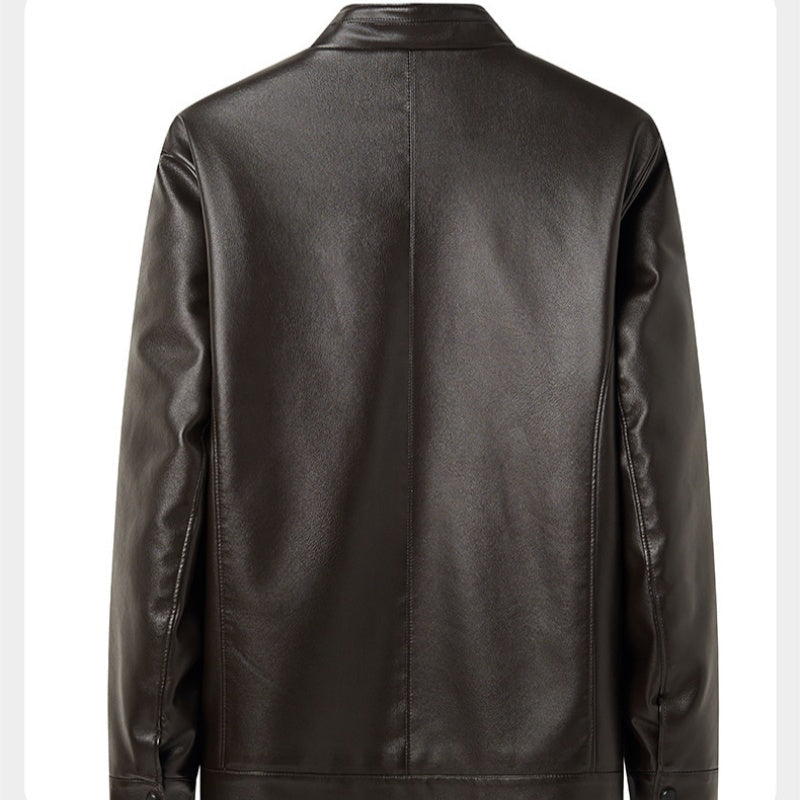 🔥HOT SALE🔥Men's Casual PU Leather Jacket