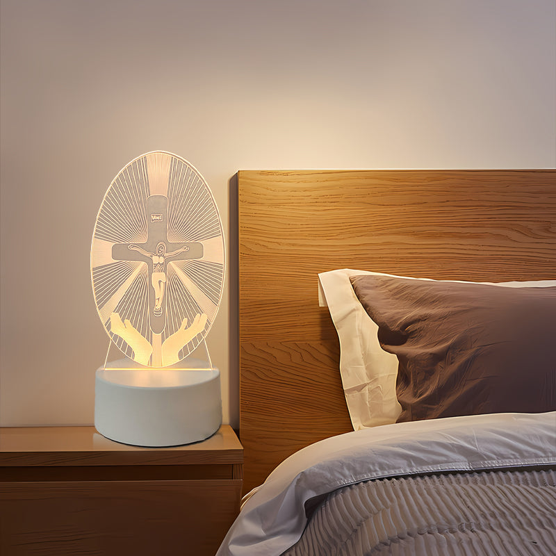 🎄Christmas Sale 48% OFF🔥Jesus 3D Night Lamp & Religious Gifts