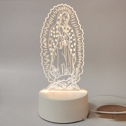 🎄Christmas Sale 48% OFF🔥Jesus 3D Night Lamp & Religious Gifts