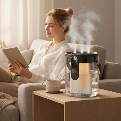✨🎅Last-Minute Christmas Offers 🎄⏰Portable Cordless Humidifier with Night Light