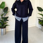 🔥Hot Sale Offers🔥Women's Casual Long-Sleeve Top and Pants 2-Piece Set